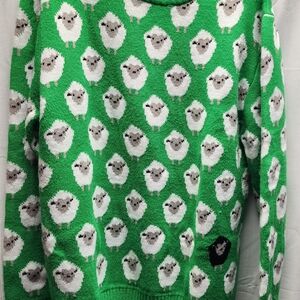 Traditional Crafts Heritage Green Sweater